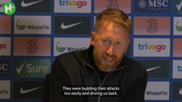 Potter on his first half tactical change that turned the tide